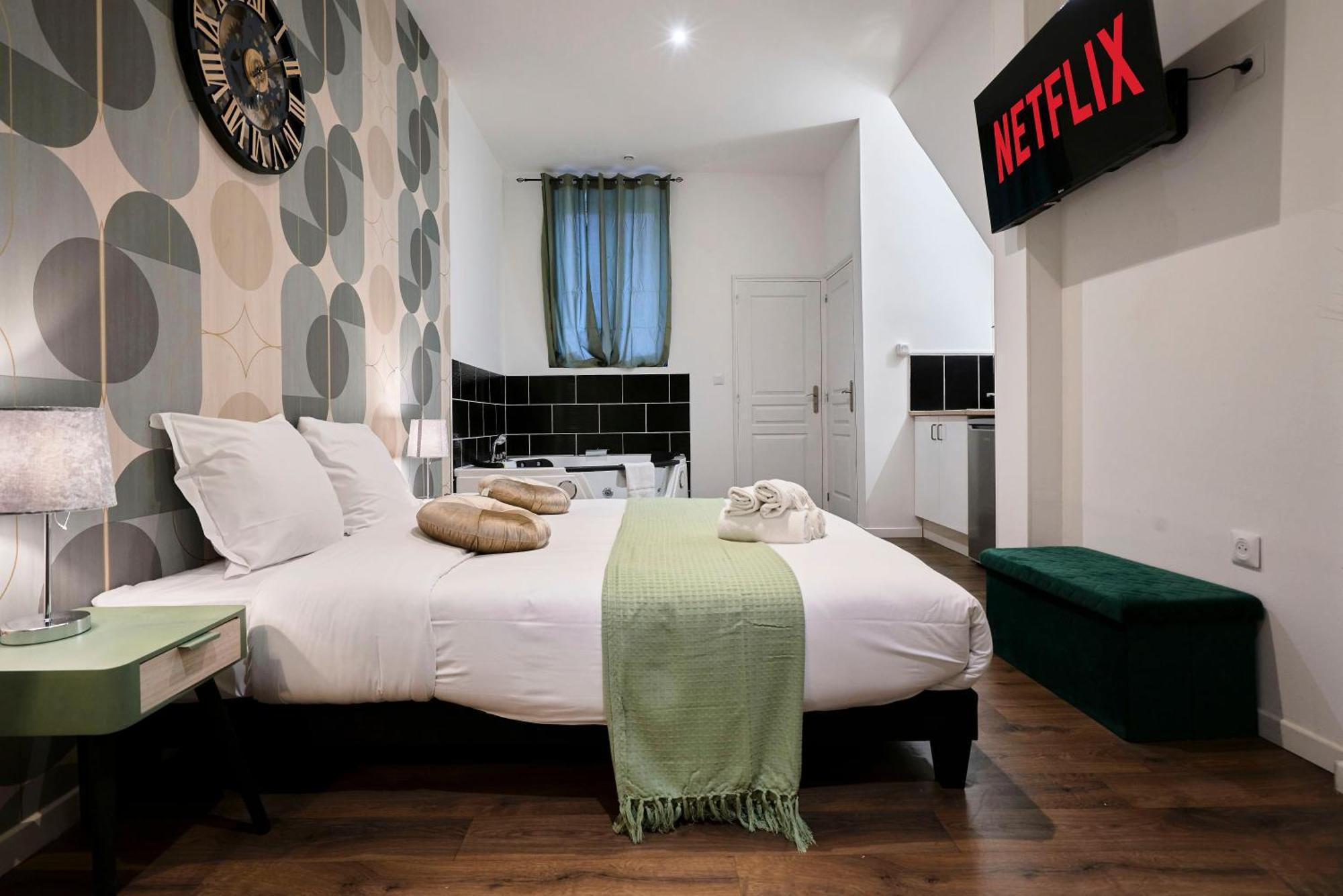 Ng Prestige - Miln 1 - Balneo - Wifi & Netflix Leilighet Roubaix Eksteriør bilde